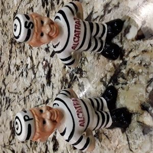 Alcatraz Collectable Salt and Pepper shakers.